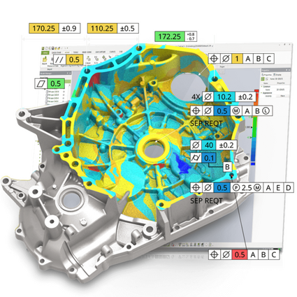 Geomagic Control X – leistungsfähige Software für Messungen